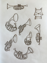 trumpets